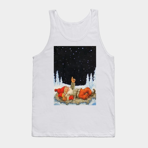 “Under the Stars” Gnomes by Jenny Nystrom Tank Top by PatricianneK